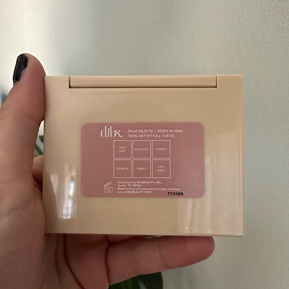 dibs Palm Palette- Rose in Hand (missing shade kismet) - Picture 3 of 3